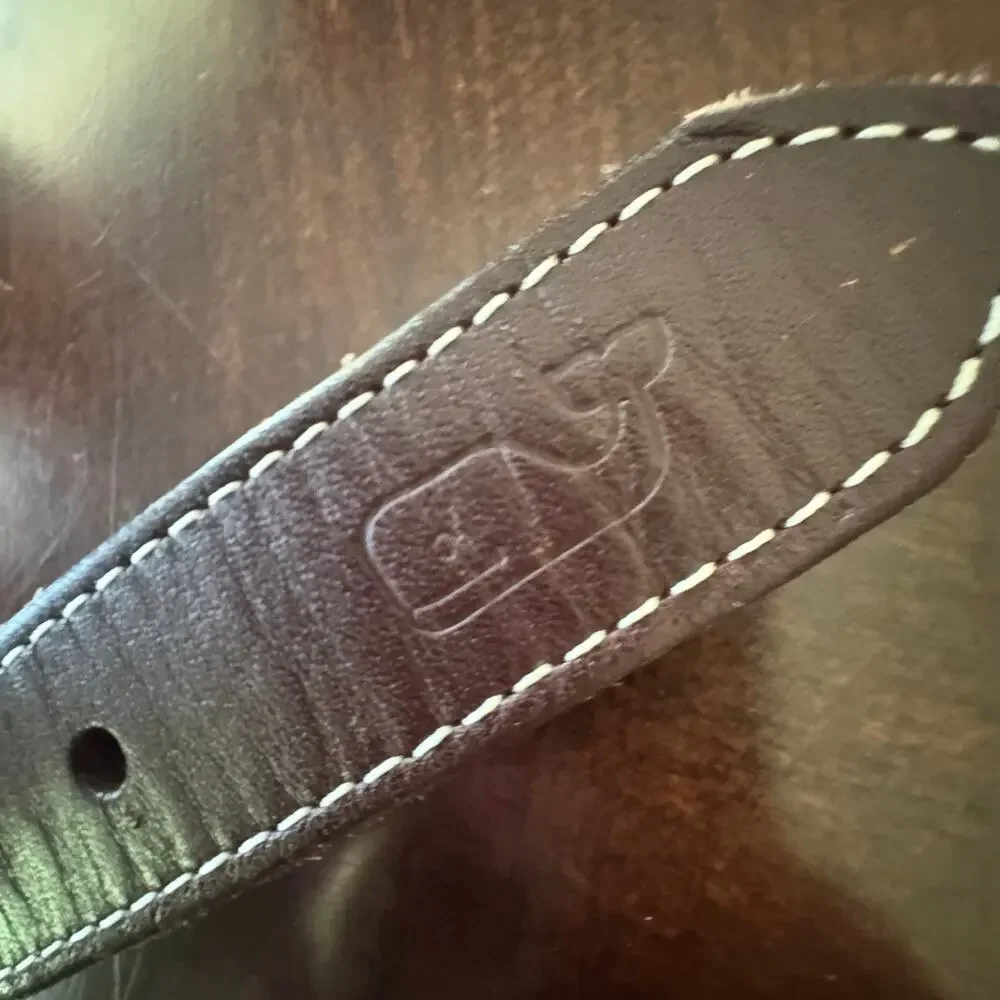 Vineyard Vines Boys' Classic Stripe Canvas Club Belt Blue White Size 24